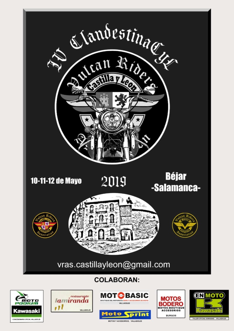 Evento Vulcan Riders Association Spain